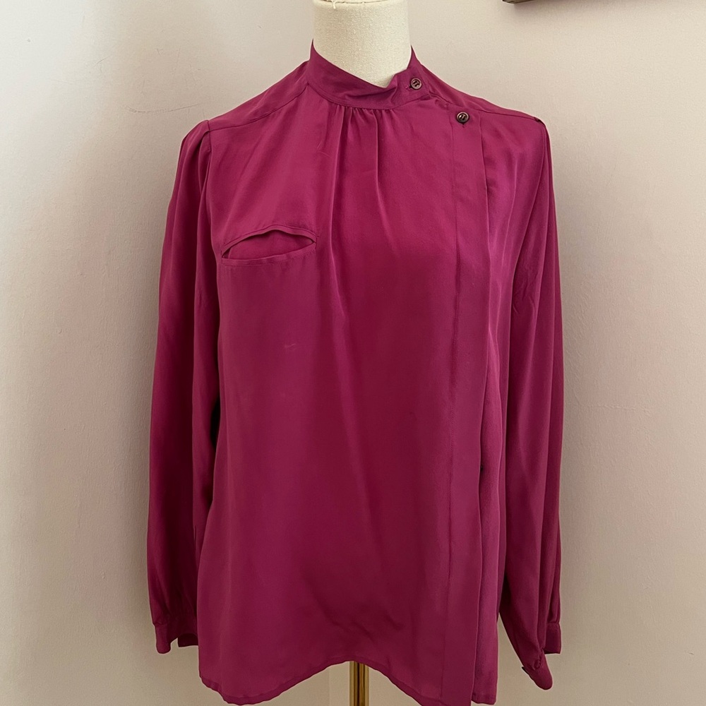 Vintage pink blouse